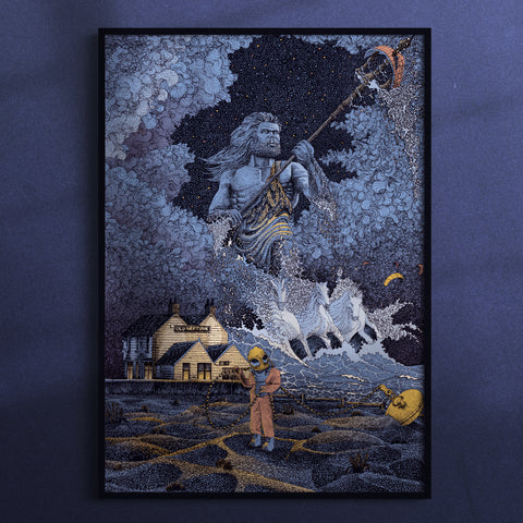 Old Neptune Limited Edition Art Print