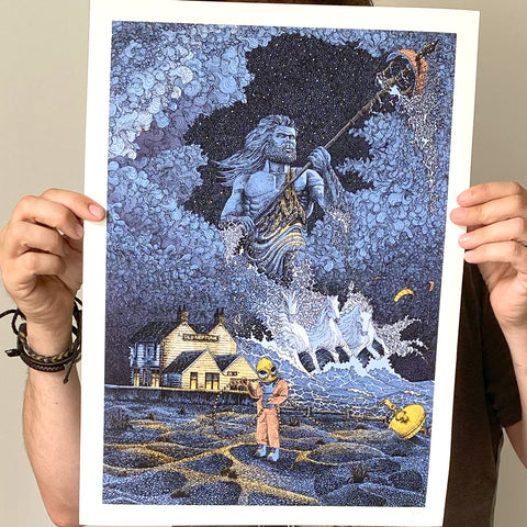 Old Neptune Limited Edition Art Print